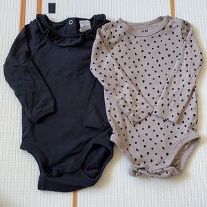 H&M Onesie Bundle - 4-6M